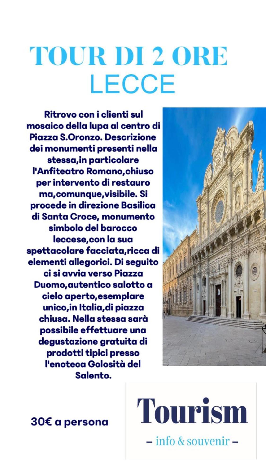 Civico 49 Bed&Breakfast Lecce Eksteriør bilde